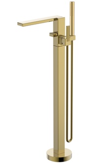 Змішувач для ванни Imprese Deira окремостоячий ZMK112009060 золото шампань 35 мм - ZMK112009060