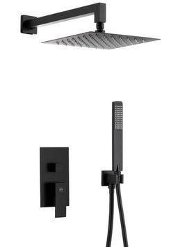 Душевая система скрытого монтажа KFA ARMATURA LOGON BLACK 5139-501-81 - 5139-501-81