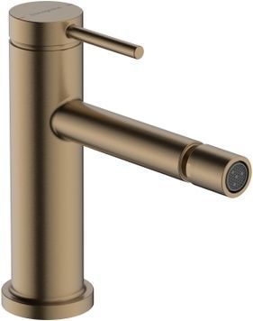 Змішувач для біде HANSGROHE Tecturis S Brushed Bronze 73201140 бронза з донним клапаном pop-up - 73201140