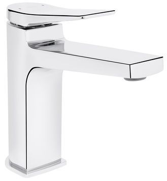 Змішувач для раковини Qtap Nando Chrome латунь k35 QTNAN270CRM48649 - QTNAN270CRM48649