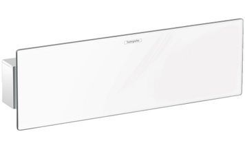 Шланговое подключение HANSGROHE FixFit с держателем и полочкой White/Chrome 26456400 белый/хром - 26456400
