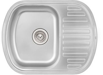 Кухонна мийка QTAP 6349 Micro Decor 0,8 мм (175) - QT6349MICDEC08