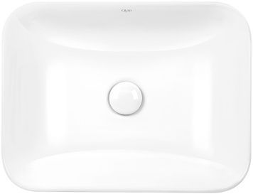 Раковина Qtap Scorpio 505х380х140 White з донним клапаном QT1411K490W - QT1411K490W