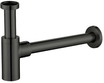 Сифон для умивальника VOLLE 1 1/4" &Oslash;32 мм 9000.094205 латунь pistola gris графіт - 9000.094205