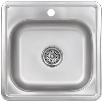Мийка для кухні врізна Brinex 4848 Micro Decor 0,6 мм BRIN4848MDEC0651258 - BRIN4848MDEC0651258