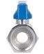 Кран кульовий прямий міні Thermo Alliance Standart 1/2" ВР латунь SD187W15 - SD187W15 - 7