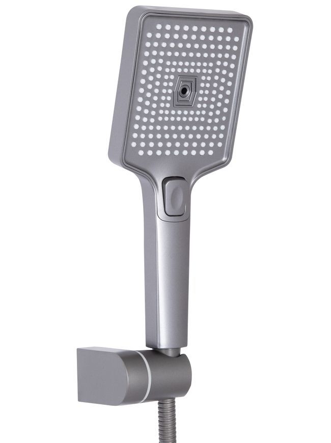 Змішувач для ванни Qtap Presto з душовим гарнітуром Graphite QTPRE259GRP45584 - QTPRE259GRP45584
