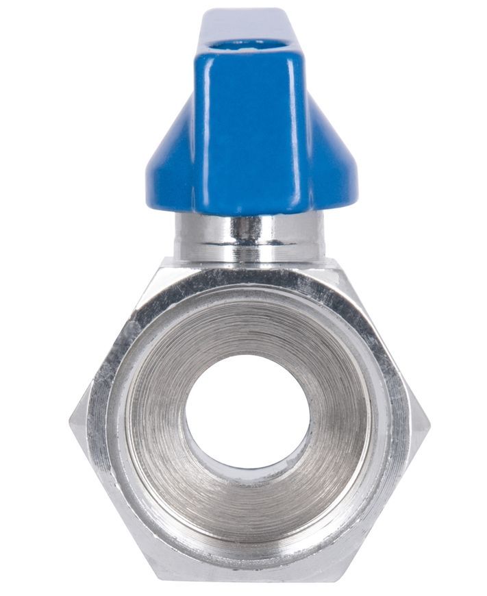 Кран кульовий прямий міні Thermo Alliance Standart 1/2" ВР латунь SD187W15 - SD187W15