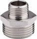 Ниппель латунный SD Forte 1 1/4"х1/2" редукционный никелированный SF3593215