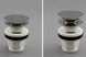 Донный клапан HANSGROHE push-open для умывальника с переливом Chrome 50105000 хром - 50105000 - 5