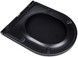 Унитаз подвесной QTAP Virgo безободковый черный с сиденьем Soft-close QT1833051ERMB - QT1833051ERMB - 7