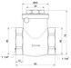 Зворотний клапан пелюстковий Thermo Alliance Standart 1" 1/4 ВР латунь SD242W32 - SD242W32 - 2