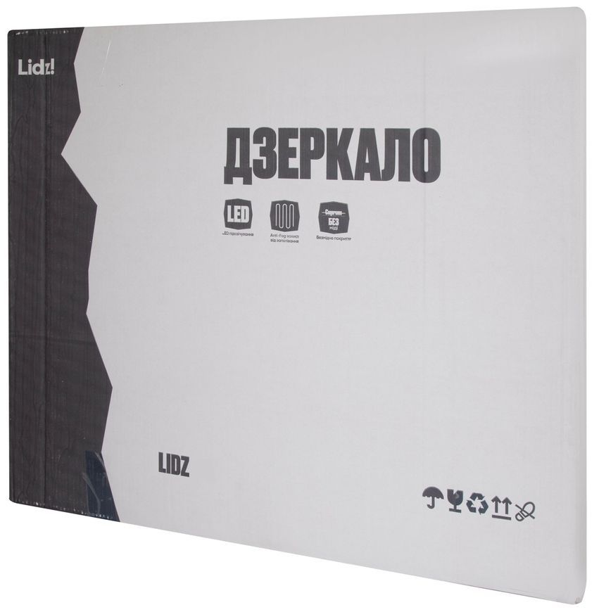 Зеркало Lidz Orion OR2 700&times;800 мм с LED-подсветкой Touch, антизапотеванием, диммером, рег. яркости LDOR70080049293