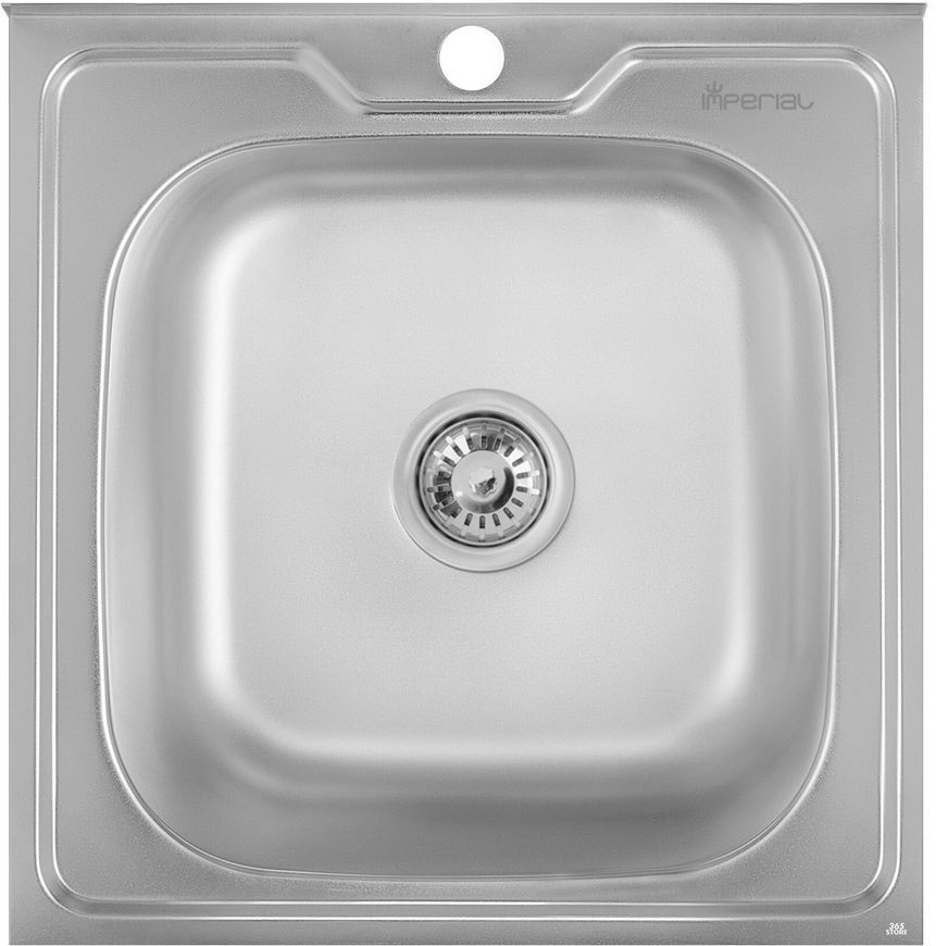 Кухонна мийка IMPERIAL 5050 Decor 0,8 мм (IMP5050DEC) - IMP5050DEC