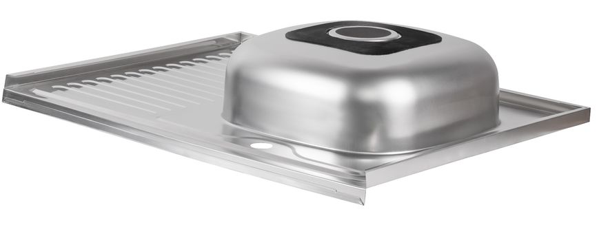 Кухонна мийка LIDZ 6080-R Satin 0,6 мм (160) - LIDZ6080R06SAT