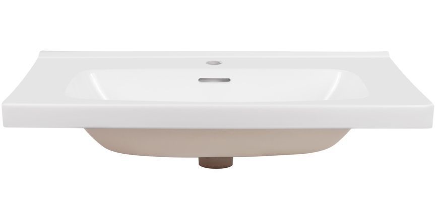 Раковина врізна QTAP Albatross 5H 810х505х205 White з донним клапаном QT01115080HW - QT01115080HW