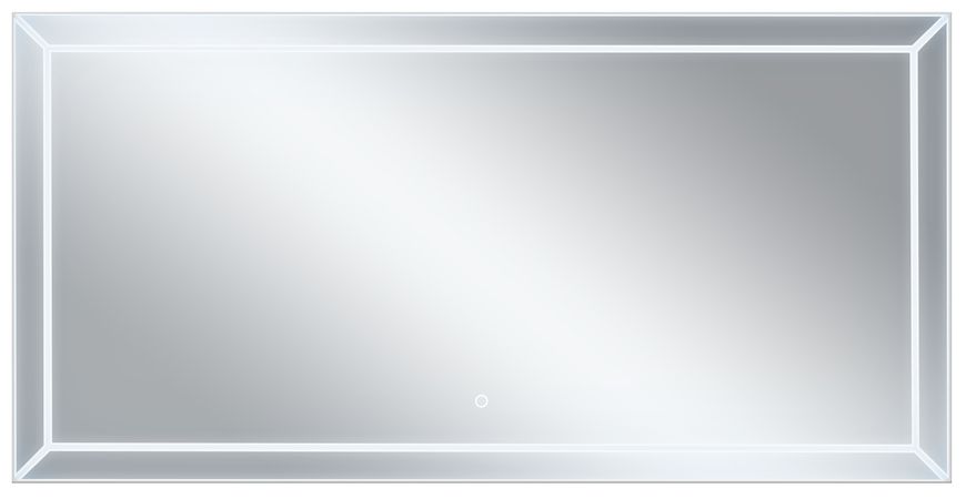 Зеркало QTAP Aries прямоугольное 1400х700 с LED-подсветкой, сенсорный выключатель QT0378160170140W