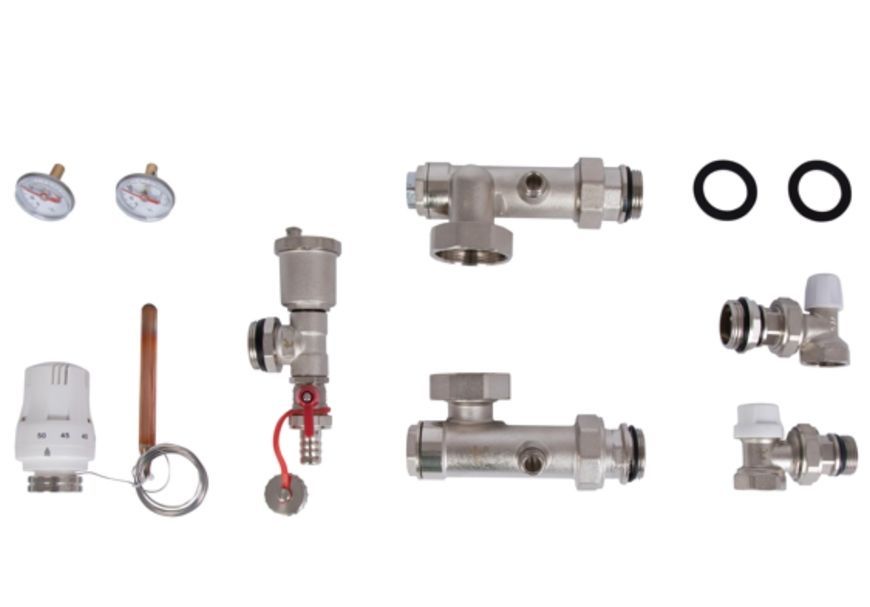 Змішувальна група Thermo Alliance Standart 1'' без байпаса, без насосу SF006W25 - SF006W25