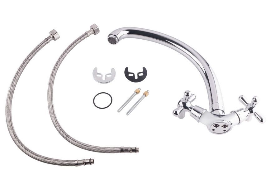 Змішувач для кухні LIDZ (CRM) Dominox 15 272-3 (б) - LIDZCRM152723