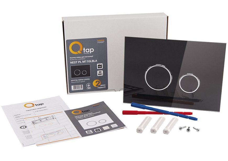 Панель смыва для унитаза QTAP Nest QT0111V1163GB - QT0111V1163GB