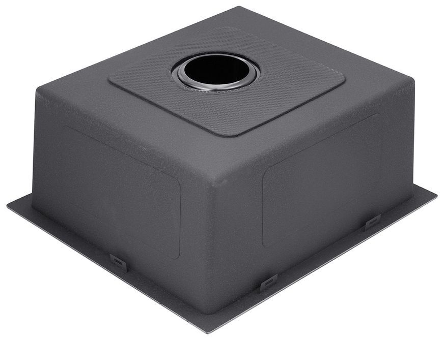 Кухонная мойка Kroner KRP Schwarze 5050HM PVD 3,0/1,0 черная CV022793 Schwarze-5050HM - Schwarze-5050HM