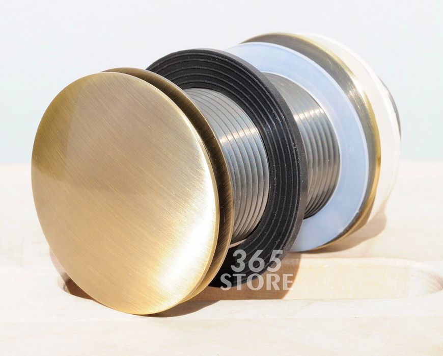 Донний клапан McALPINE CWU60-АB Cliсk-Claсk бронза для раковини 1 1/4" без перелива - CWU60АВ