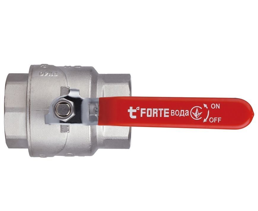 Кран кульовий прямий Thermo Alliance Forte 2" ВР для води (важіль) PN40 латунь SF600W50 - SF600W50