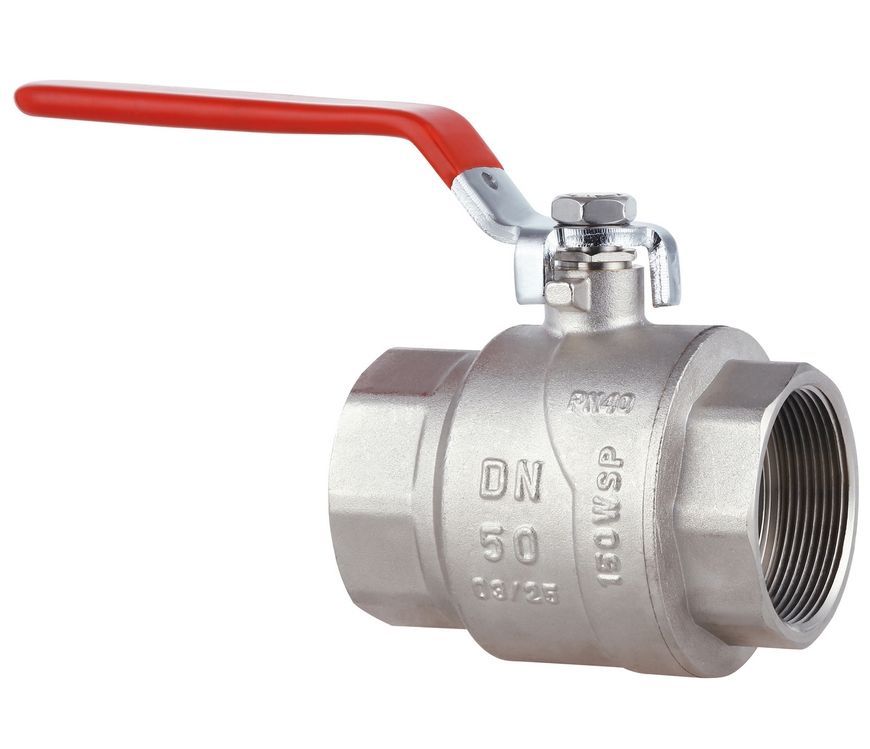 Кран кульовий прямий Thermo Alliance Forte 2" ВР для води (важіль) PN40 латунь SF600W50 - SF600W50