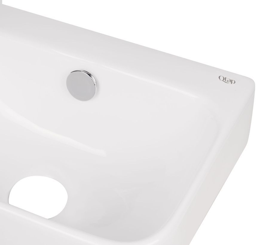 Раковина Qtap Tern 450х260х160 White QT17115117LWN - QT17115117LWN