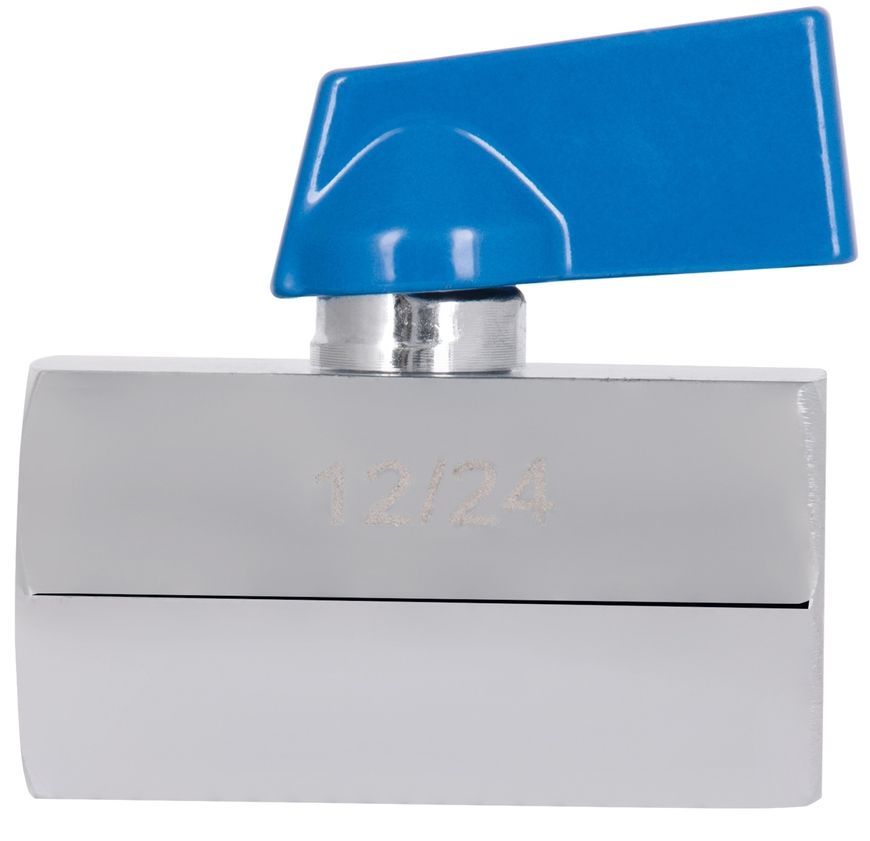 Кран кульовий прямий міні Thermo Alliance Standart 1/2" ВР латунь SD187W15 - SD187W15
