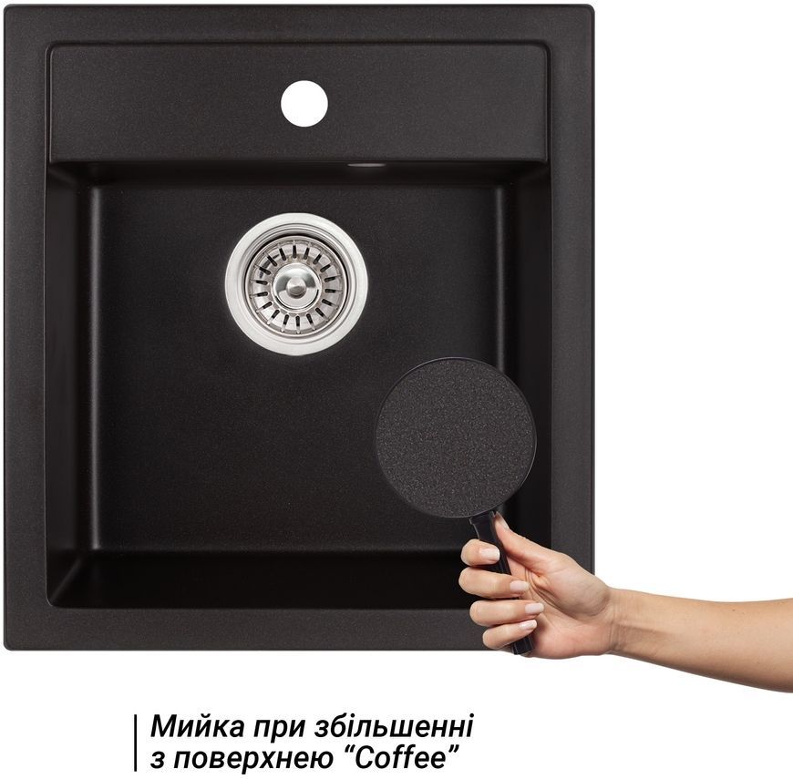 Кухонна мийка QTAP CS 5046 Coffee (QT5046COF551) - QT5046COF551