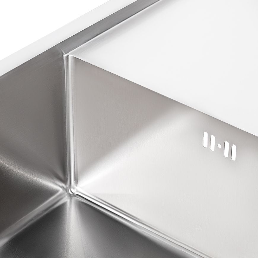 Кухонная мойка LIDZ Handmade H7850 Brushed Steel 3,0/0,8 LDH7850BRU35390 - LDH7850BRU35390