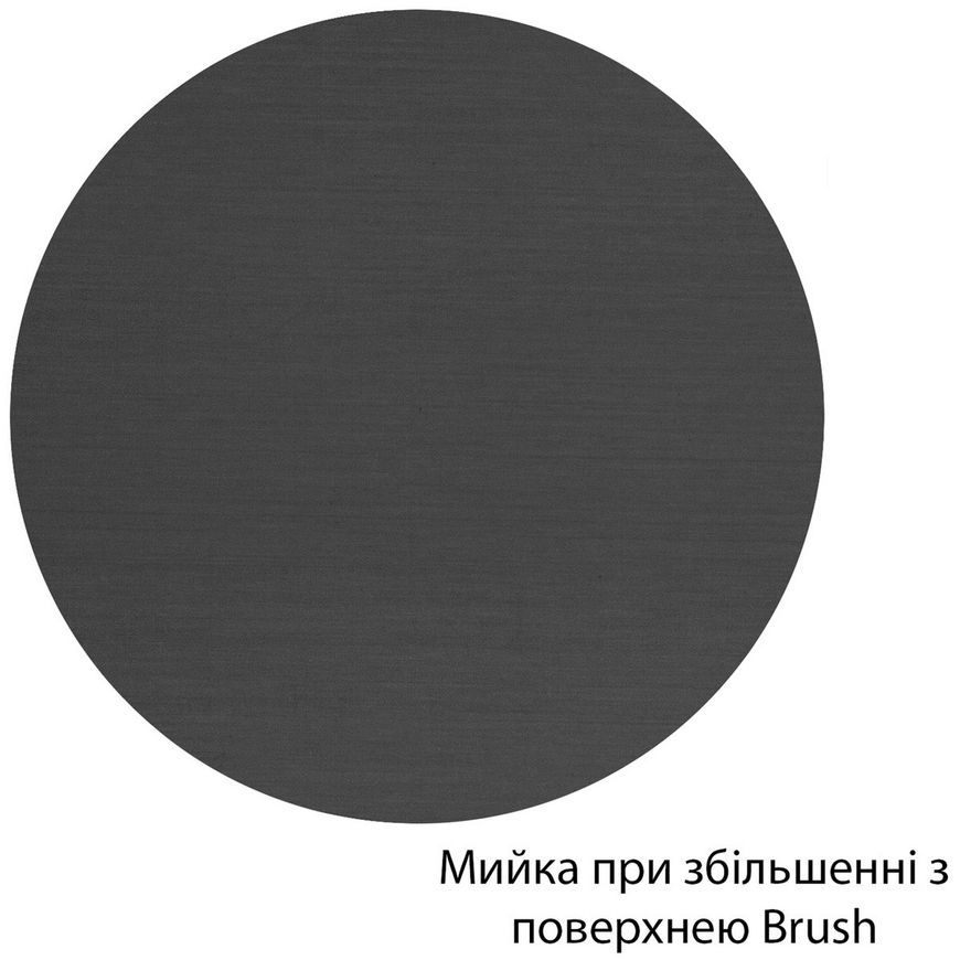 Кухонна мийка Kroner KRP Schwarze-5050HM PVD 3,0/1,0 мм графіт CV022793 - Schwarze-5050HM