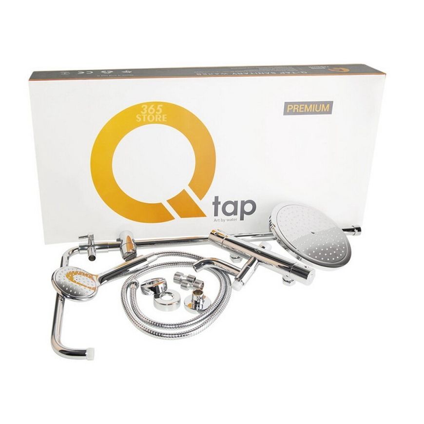 Душевая система Q-TAP Inspai-Therm CRM T300130 с термостатическим смесителем - QTINSTHERMT300130