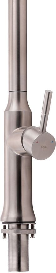 Смеситель для кухни QTAP Baru&scaron;ka 9137103UN с выдвижным изливом (брашированный никель) - QTBAR9137103UN