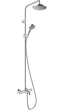 Душевая система HANSGROHE Vernis Blend 200 1jet с термостатом и изливом 26274000 хром - 26274000