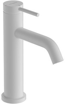 Змішувач для раковини HANSGROHE Tecturis S 110 CoolStart EcoSmart+ Matt White 73314700 білий з донним клапаном - 73314700