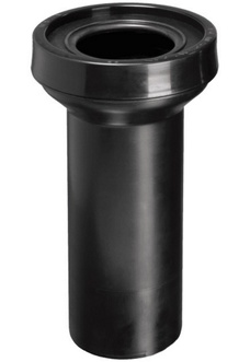 Канализационное подключение длинное McALPINE 265 мм 97-107/90 мм WC-CON2BL-NOSEAL
