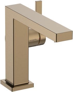 Змішувач для раковини HANSGROHE Tecturis E 110 Fine CoolStart EcoSmart+ Brushed Bronze 73021140 бронза - 73021140