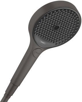 Ручний душ HANSGROHE Rainfinity 130 3jet Brushed Black Chrome 26864340 чорний хром - 26864340