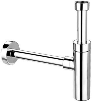 Сифон для умивальника McALPINE 1 1/4&Prime; x 32 мм хром латунь CA32EU-CB - CA32EU-CB