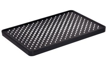 Лейка для верхнего душа Qtap Hlavova 280x190 мм прямоугольная Black Matt QTHLA107BLM45947 - QTHLA107BLM45947