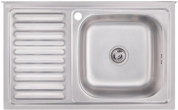 Кухонная мойка IMPERIAL 5080-R Polish 0,8 мм (IMP5080RPOL) - IMP5080RPOL