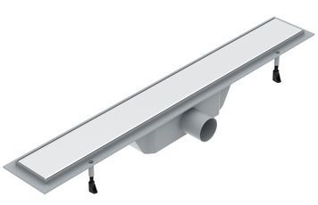 Трап линейный Imprese i-Flow 600 мм со сплошной решеткой, сухой затвор d44600C - d44600C