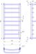 Рушникосушарка водяна MARIO Люкс 900x430/400 білий глянець 1.1.0306.01.WG - 1.1.0306.01.WG - 2