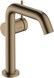 Смеситель для раковины HANSGROHE Tecturis S 150 Fine CoolStart EcoSmart+ Brushed Bronze 73341140 бронза - 73341140 - 1