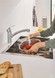 Змішувач для мийки GROHE Eurosmart 30305DC0 з висувним виливом - 30305DC0 - 3