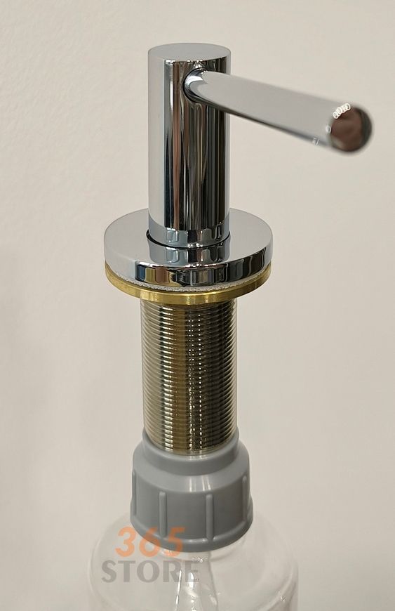 Дозатор для миючого засобу McALPINE SOAP-CPB-25-BB хром