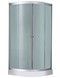 Душовий бокс Lidz Tani SB100x100.SAT.LOW.FR низький, скло Frost 4 мм + стінки WHI LTSB100100SATLOWFR - LTSB100100SATLOWFR - 1