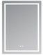 Дзеркало настінне прямокутне Qtap Mideya MI2 600&times;800 з LED-підсвіткою Touch, антизапотіванням, димером, рег. яскравості QT2078F6080